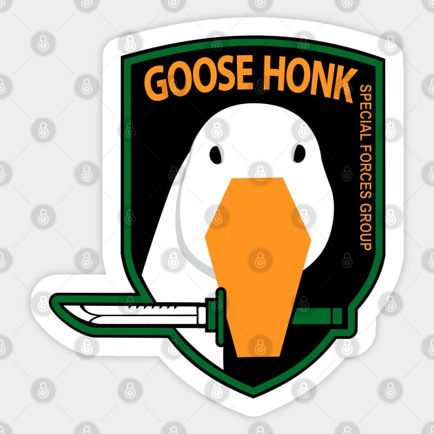 GOOSE HONK Sticker by Vitaliy_Klimenko